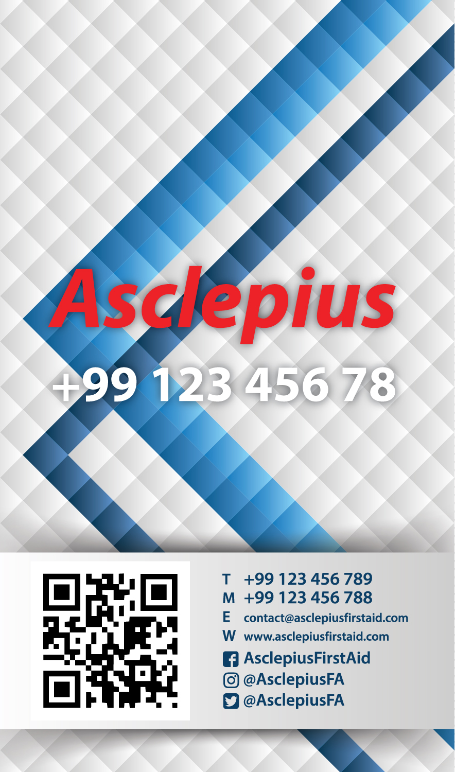 Asclepius Business Card