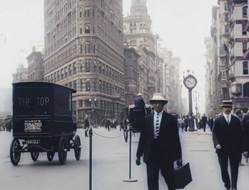 Colorized and Audio Enhanced – 1911 NYC