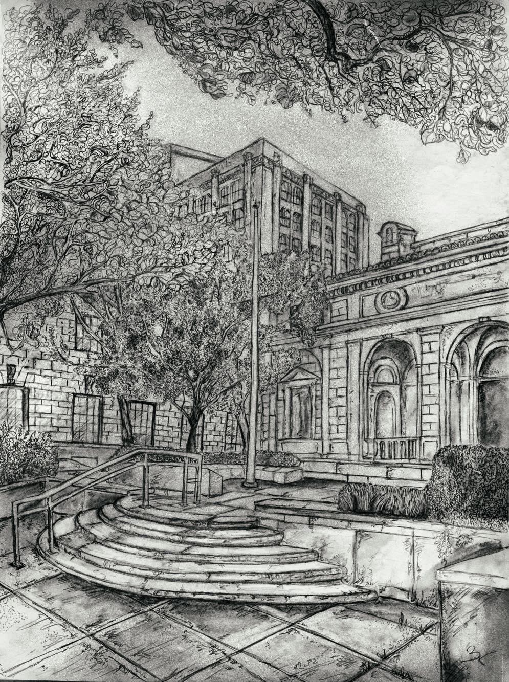 orbis-terrarum_5part_series_01 Cityscape Drawing No.1