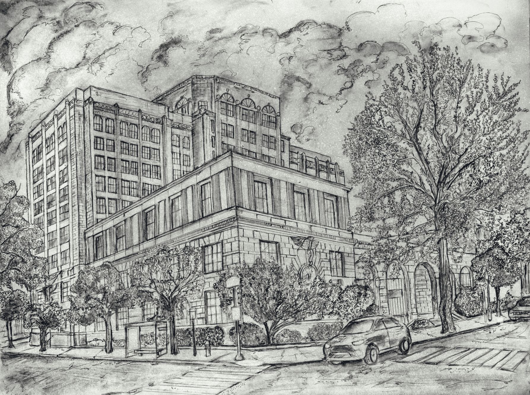 Cityscape Drawing #3 Cityscape Drawing No.1