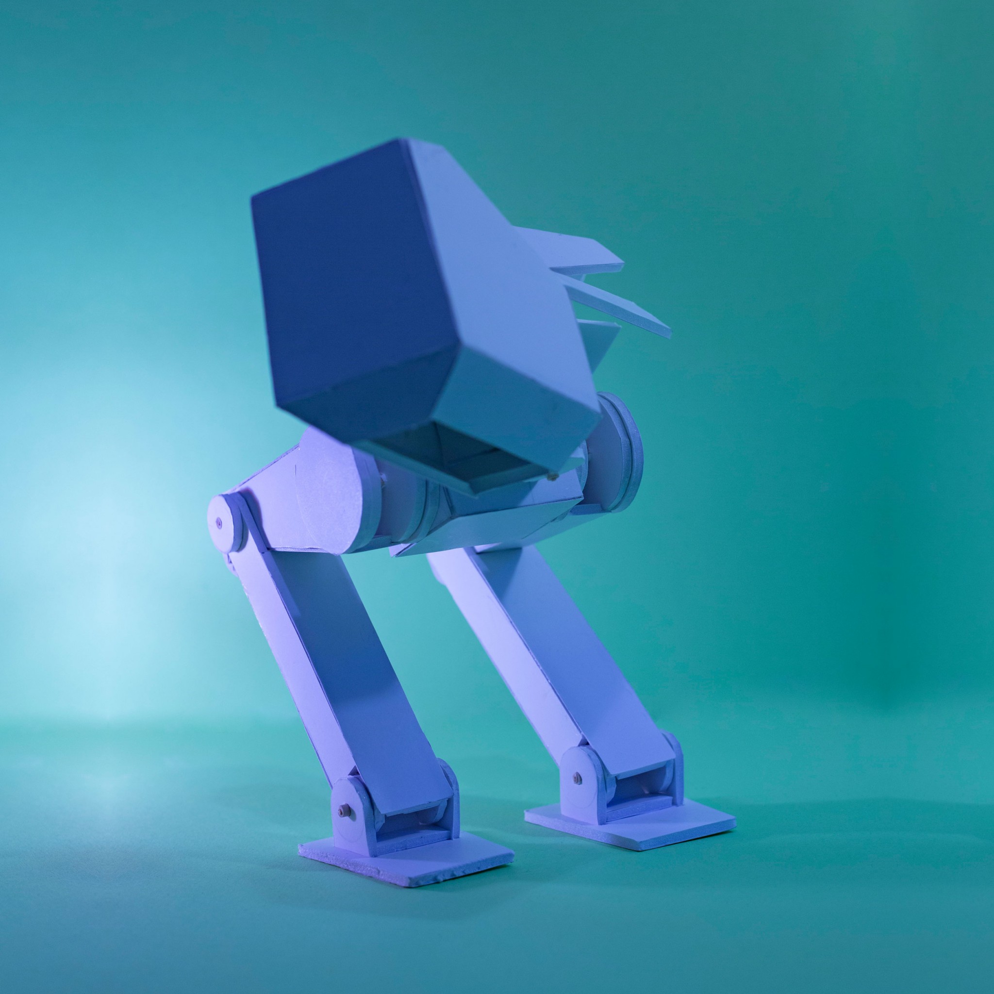 Polystyrene Foam Robot View #4