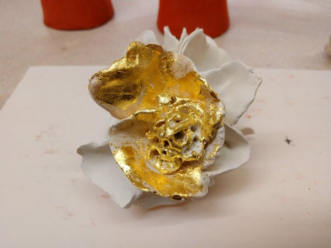 How to rose look when gilding
